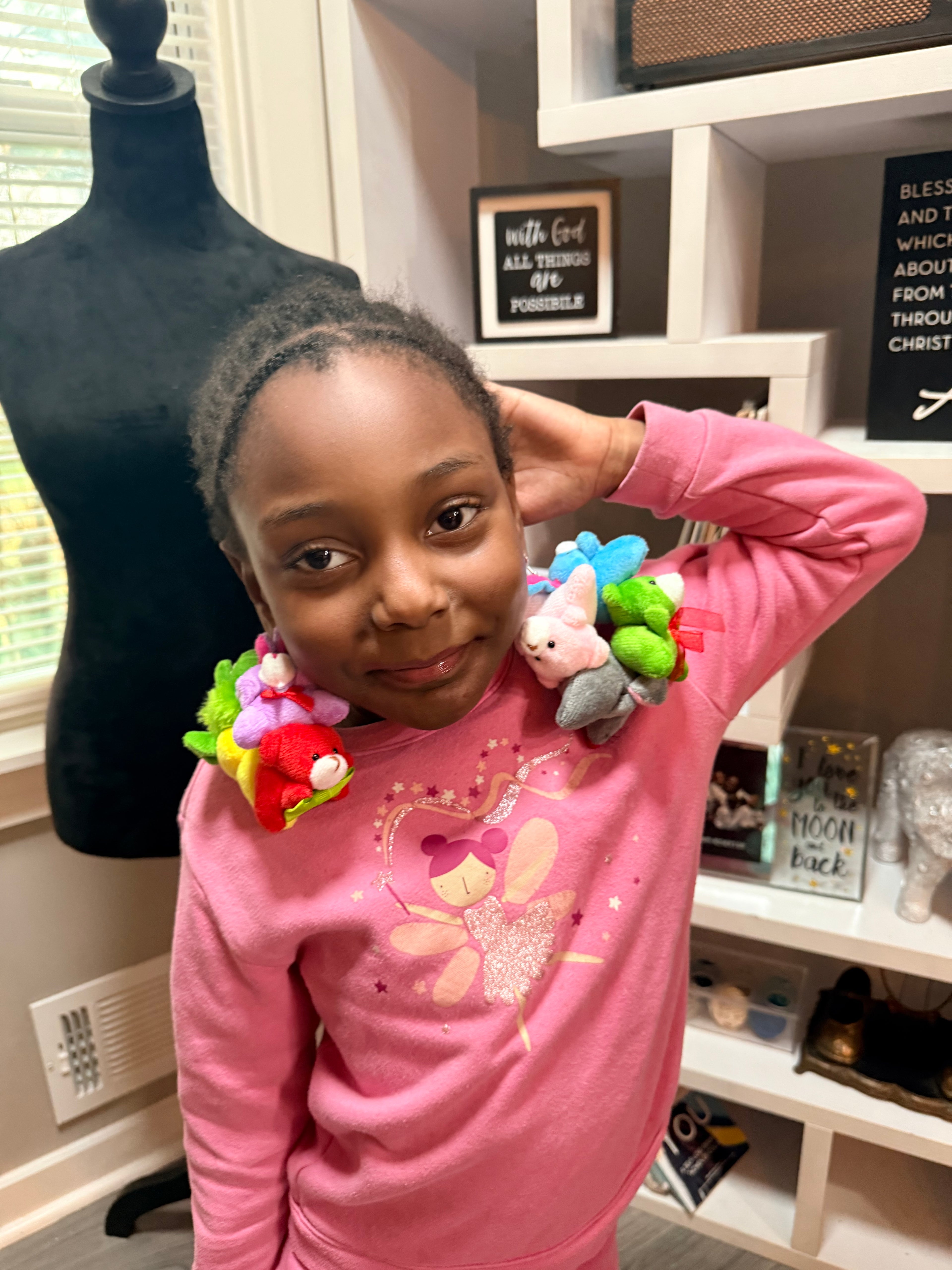 Teddy & Friends Hoop Earrings