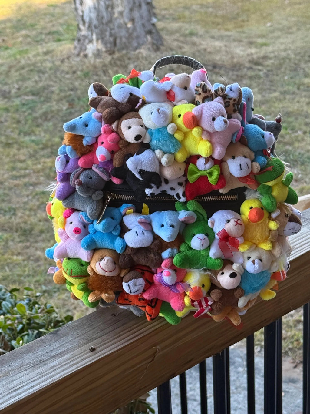 Delaina Made It Teddy & Friends Mini Backpack