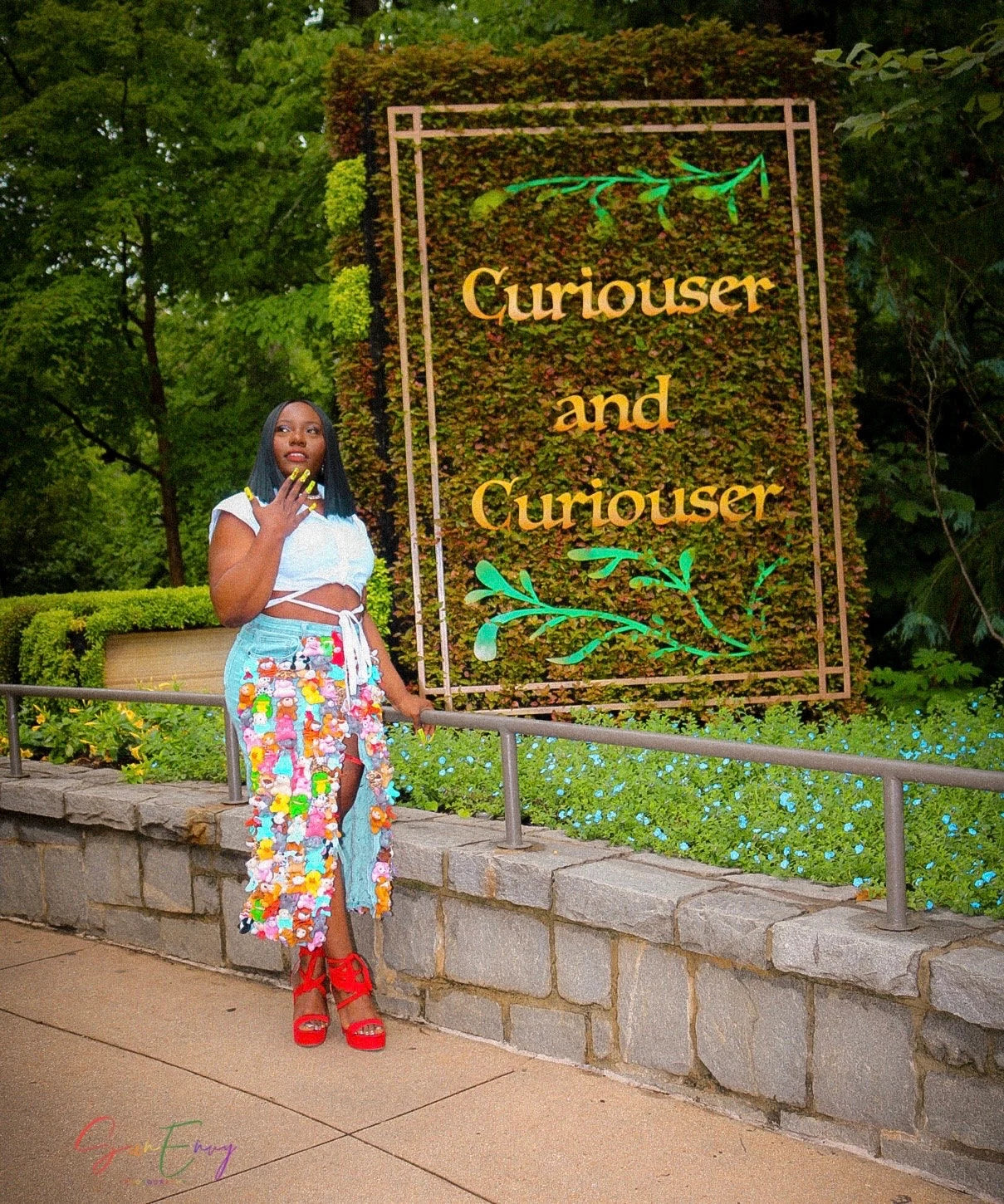 Delaina Made It Long Teddy & Friends Skirt