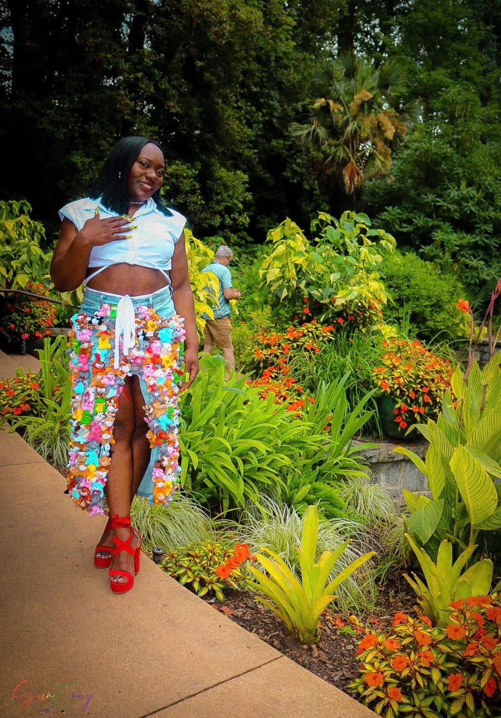 Delaina Made It Long Teddy & Friends Skirt