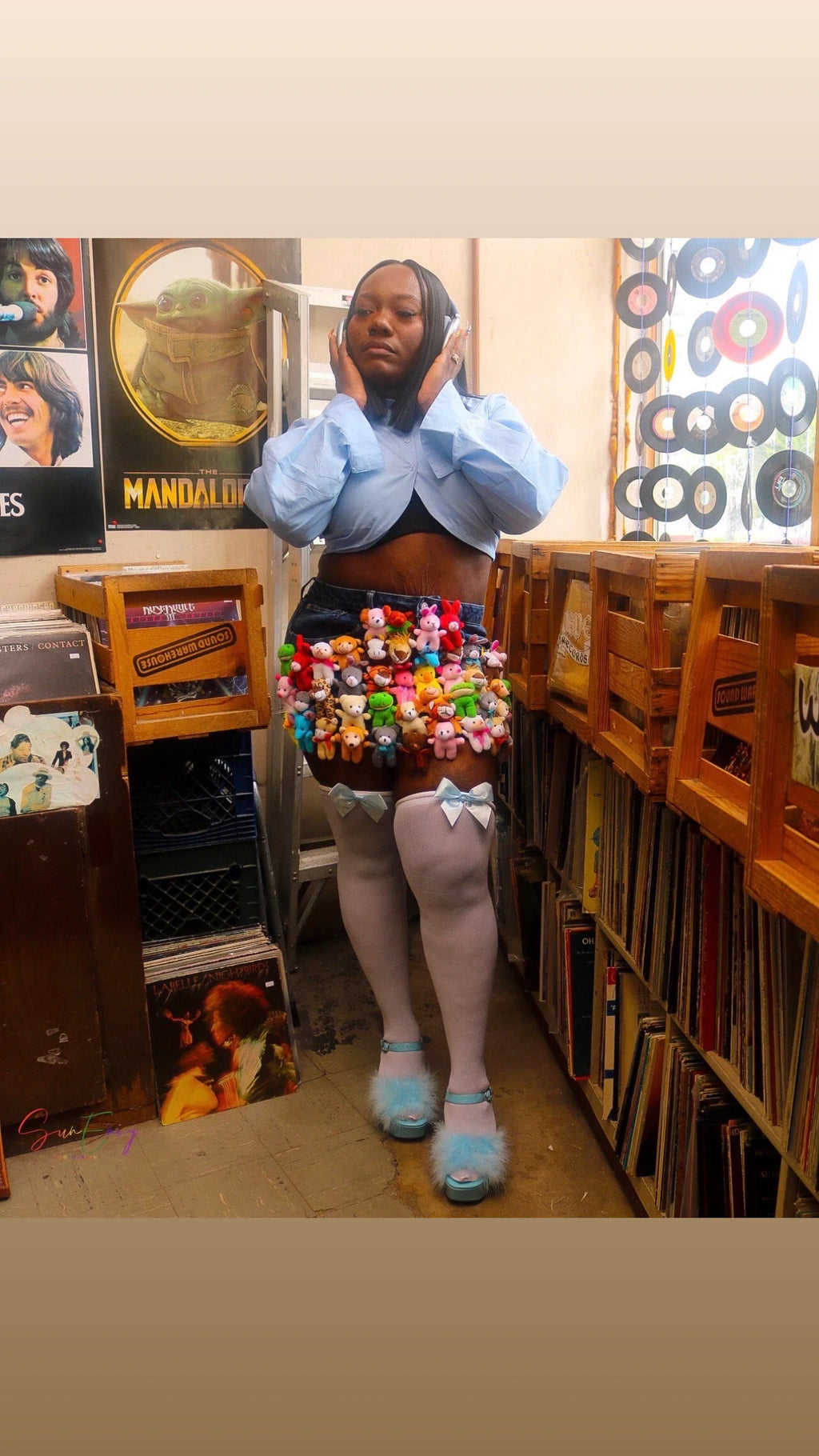 Delaina Made It Teddy & Friends Skirt