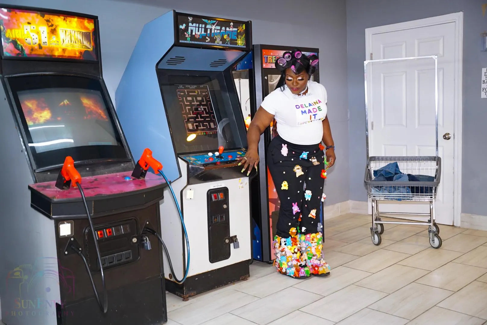 Delaina Made It Teddy & Friends Joggers