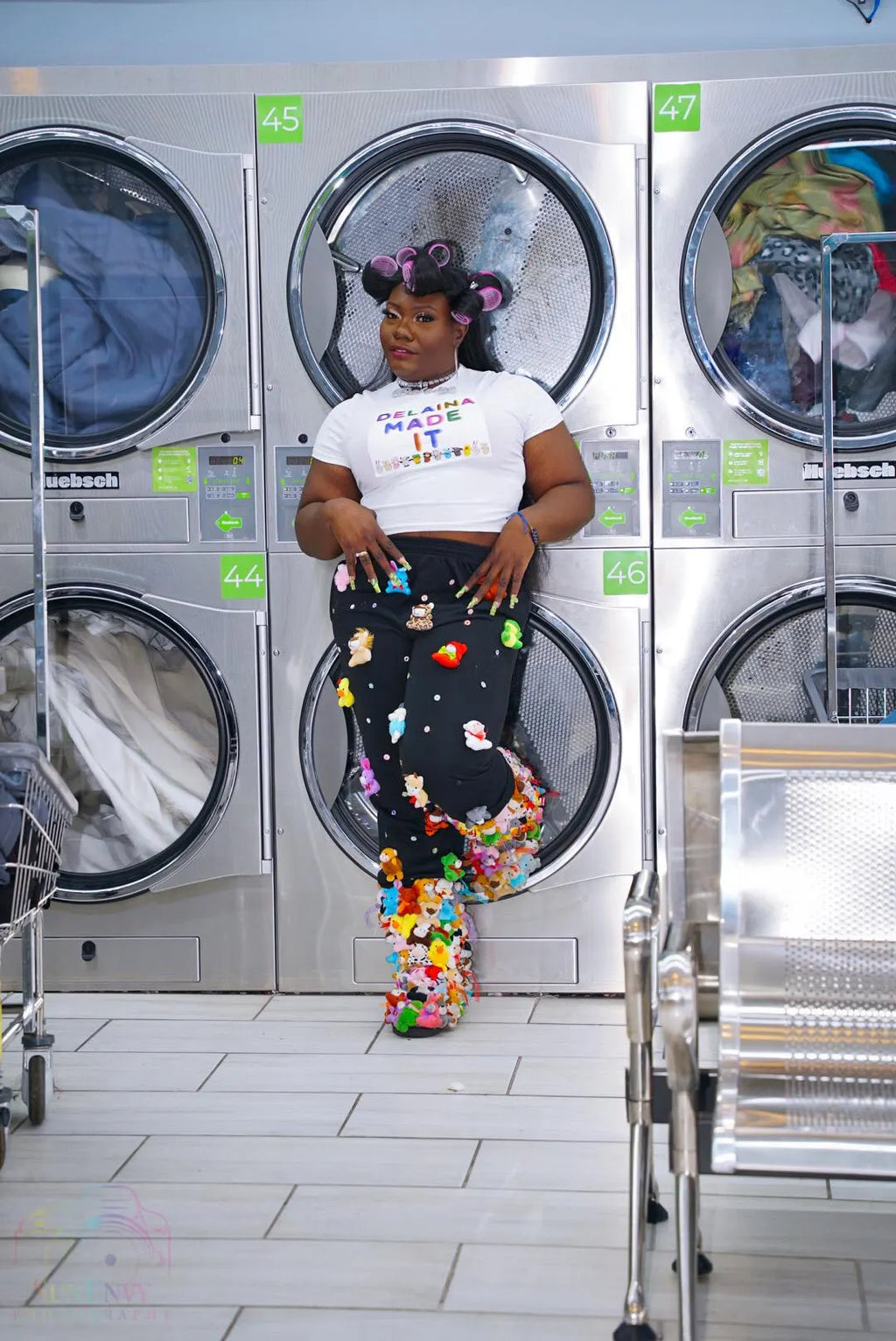 Delaina Made It Teddy & Friends Joggers