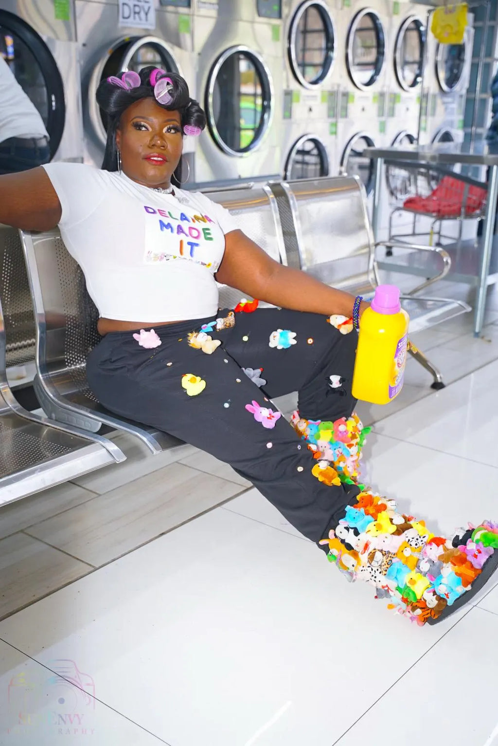 Delaina Made It Teddy & Friends Joggers