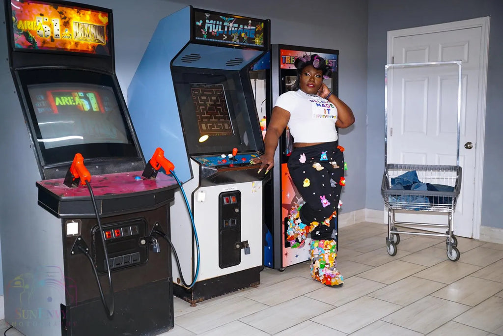 Delaina Made It Teddy & Friends Joggers