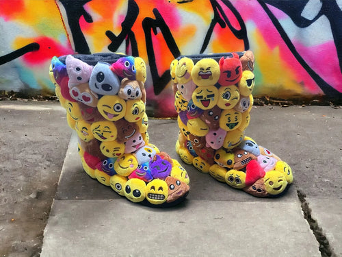 Delaina Made It Emojis Boots ©️