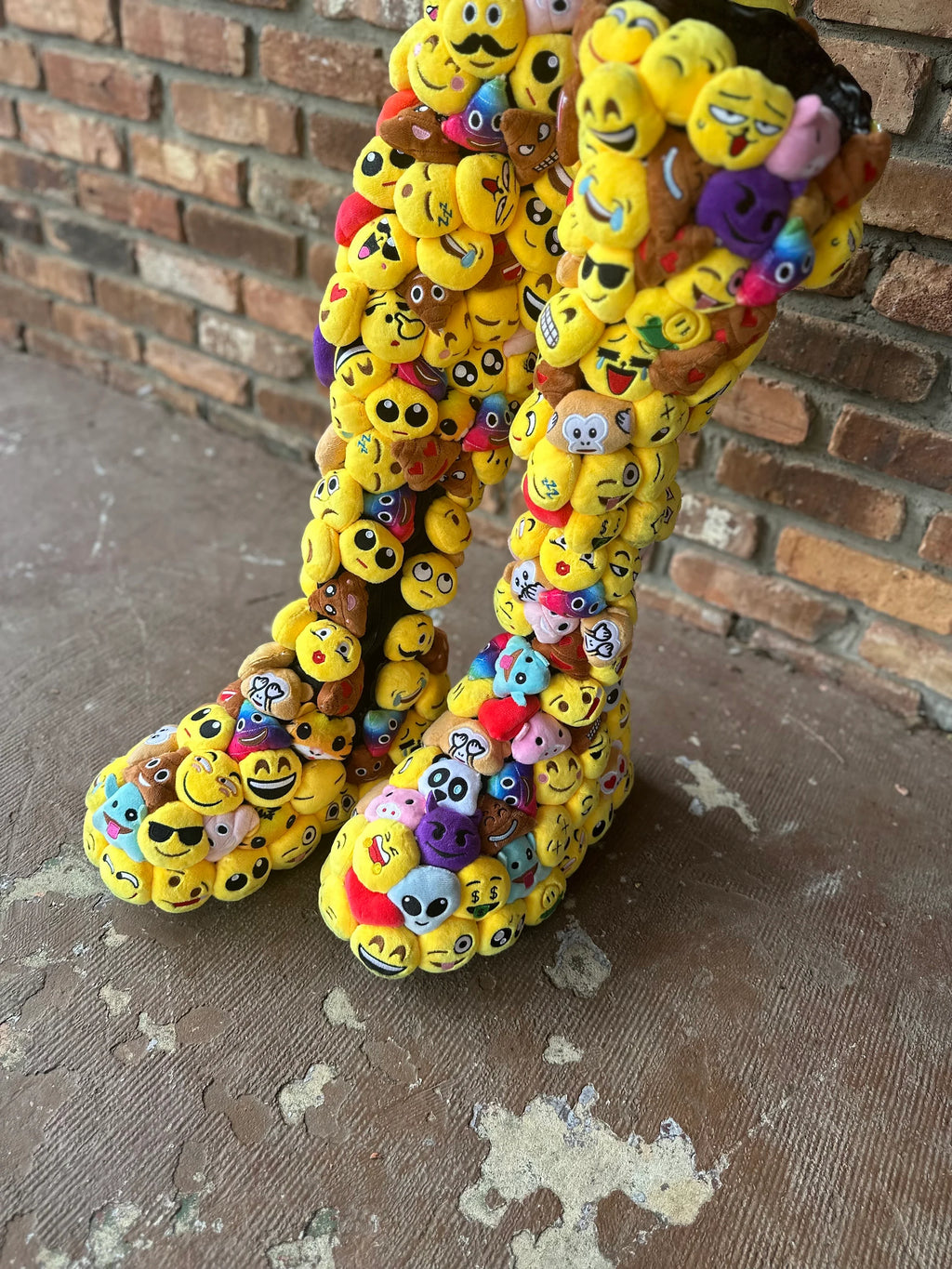 Delaina Made It Thigh High Emojis Boots ©️