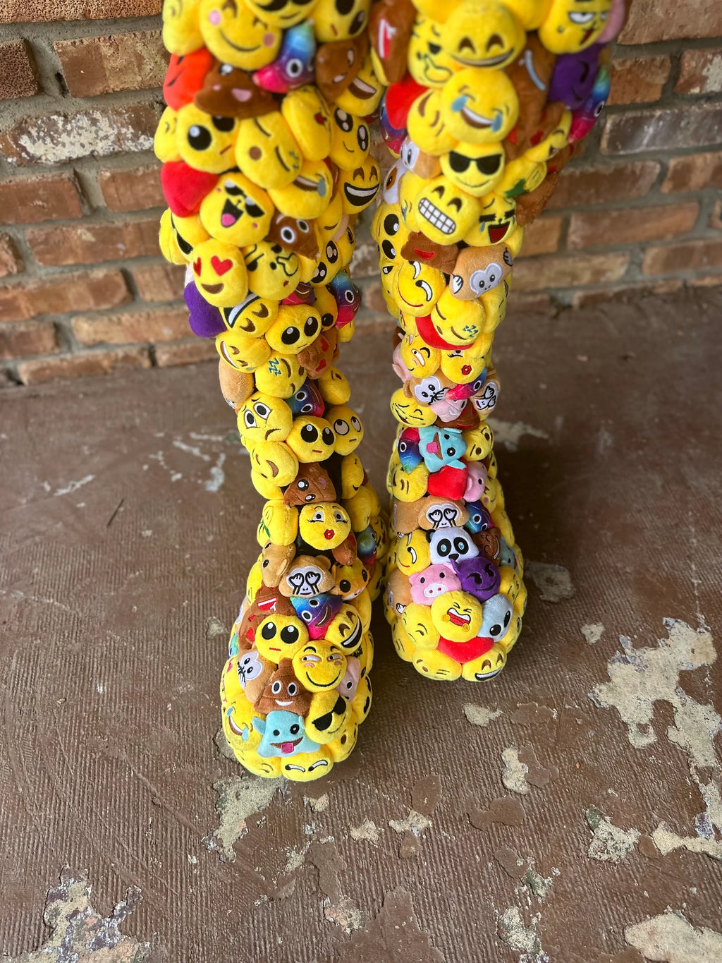 Delaina Made It Thigh High Emojis Boots ©️