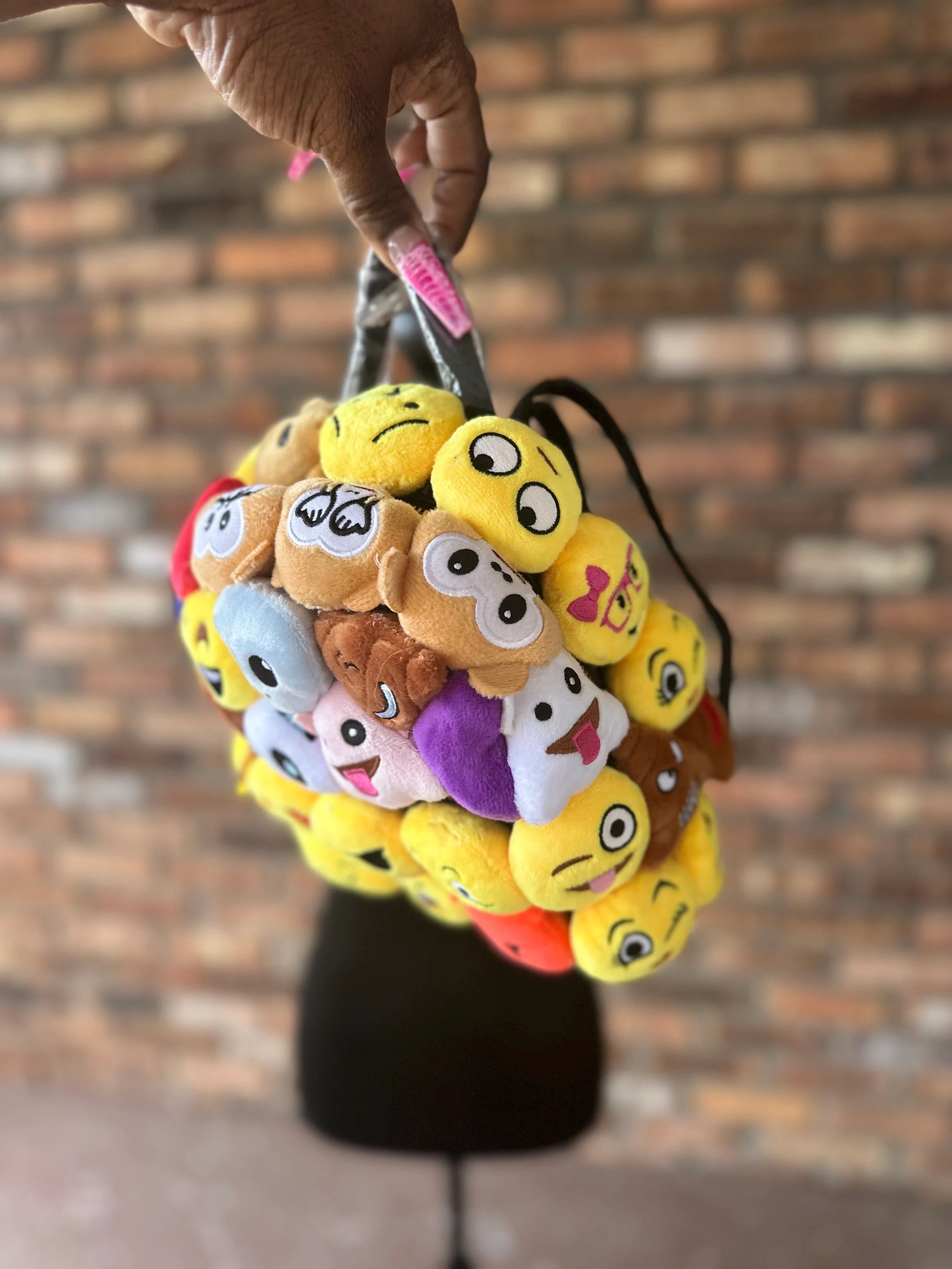 Delaina Made It Emojis Mini Backpack ©️