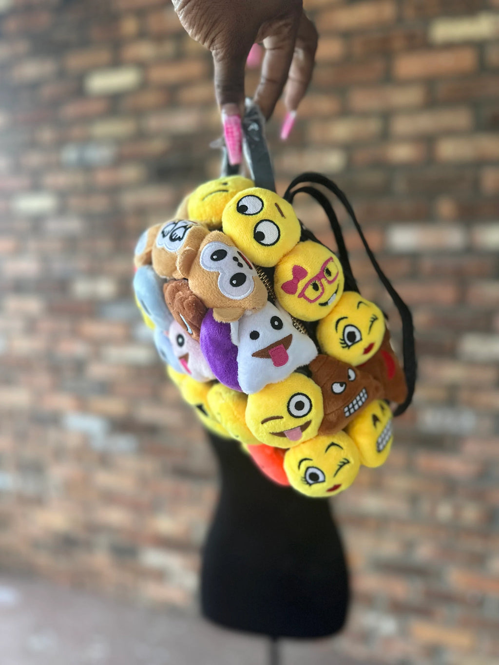 Delaina Made It Emojis Mini Backpack ©️