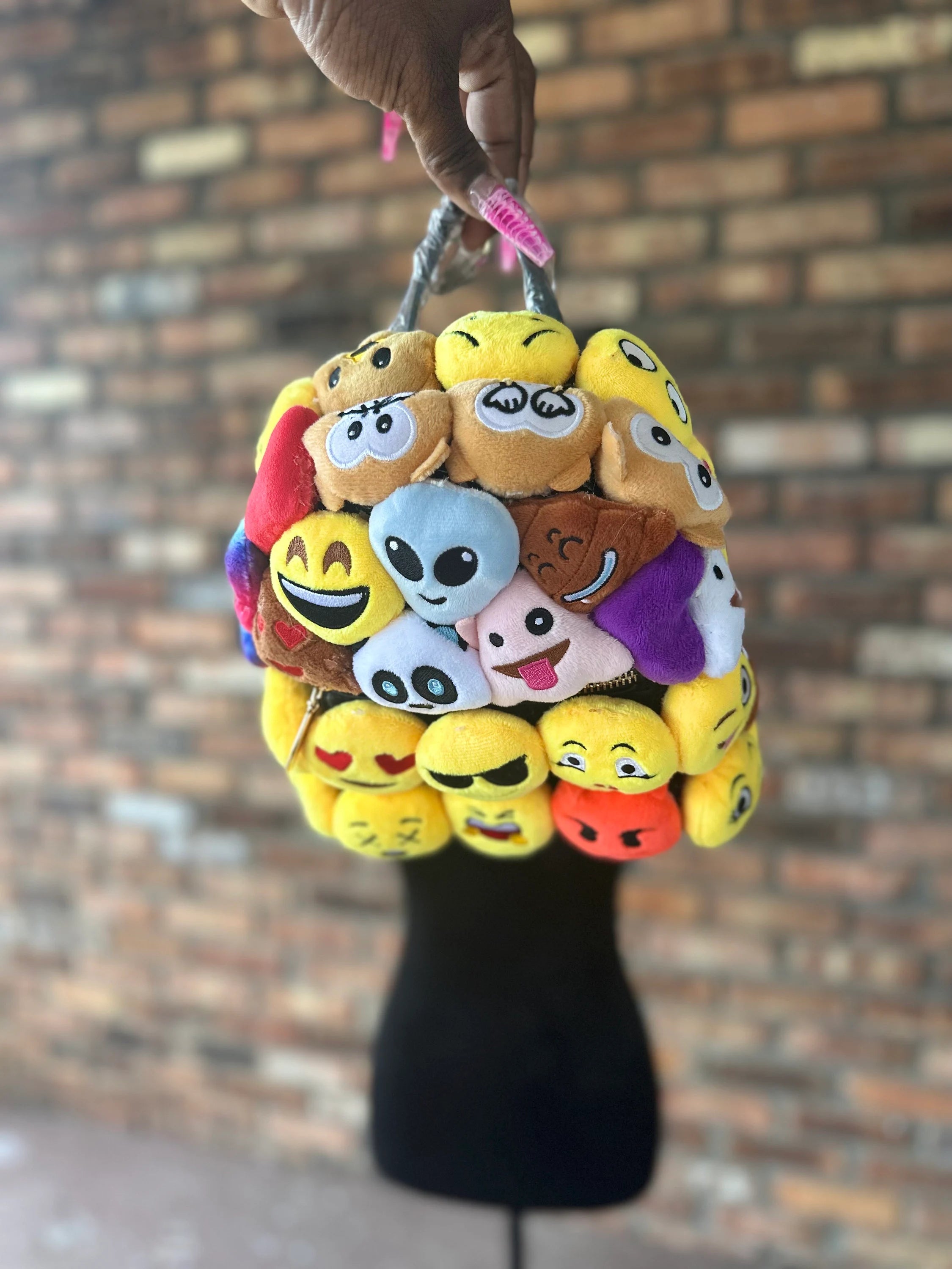 Delaina Made It Emojis Mini Backpack ©️