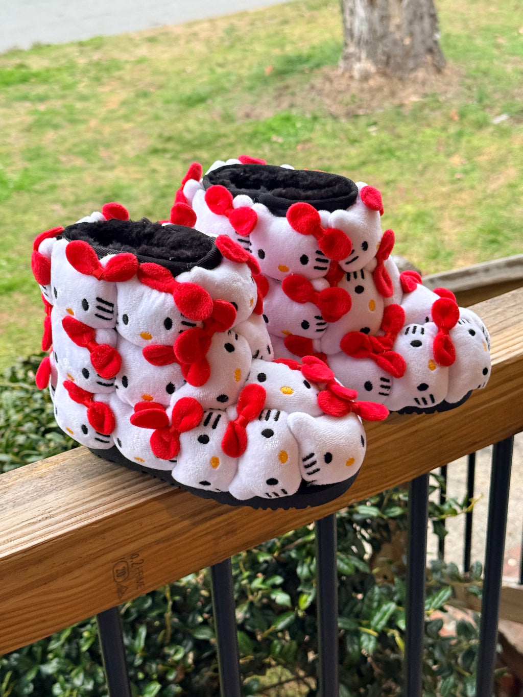 Children Red Hello Kitty Boots