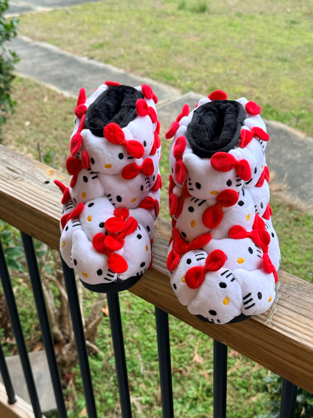 Children Red Hello Kitty Boots