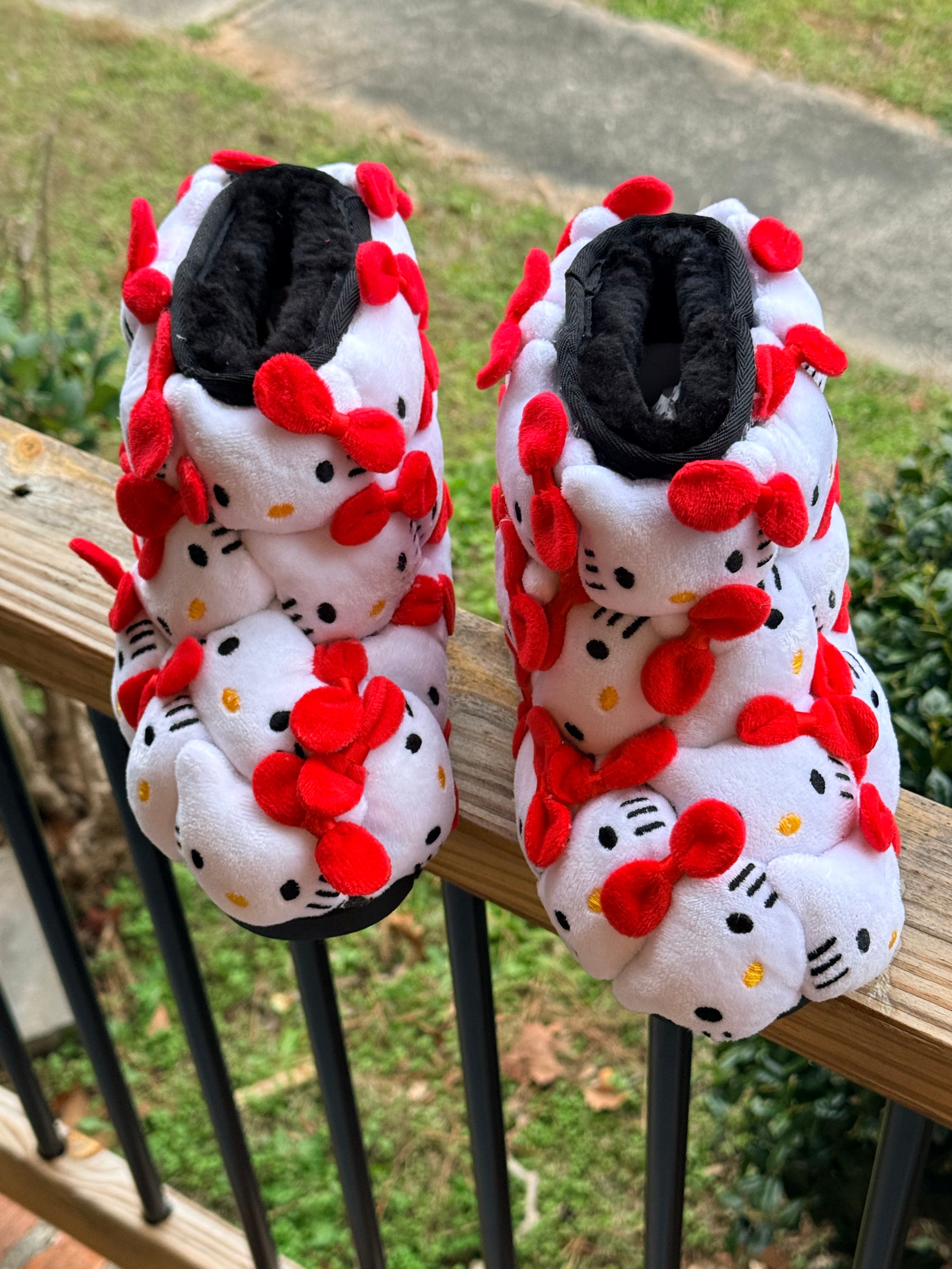 Children Red Hello Kitty Boots