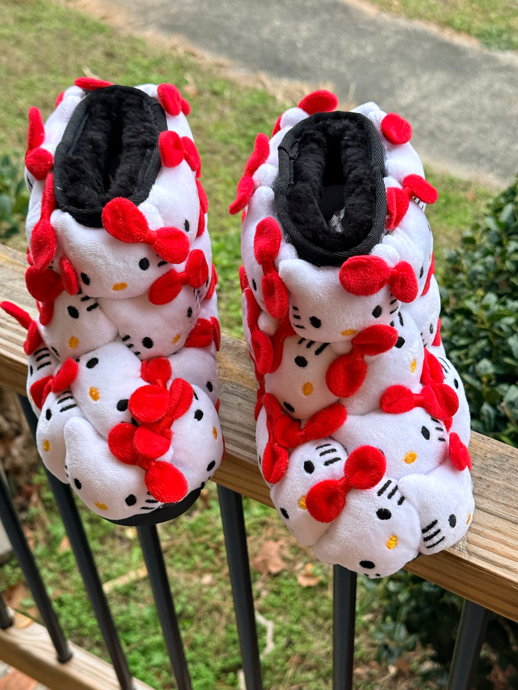 Children Red Hello Kitty Boots