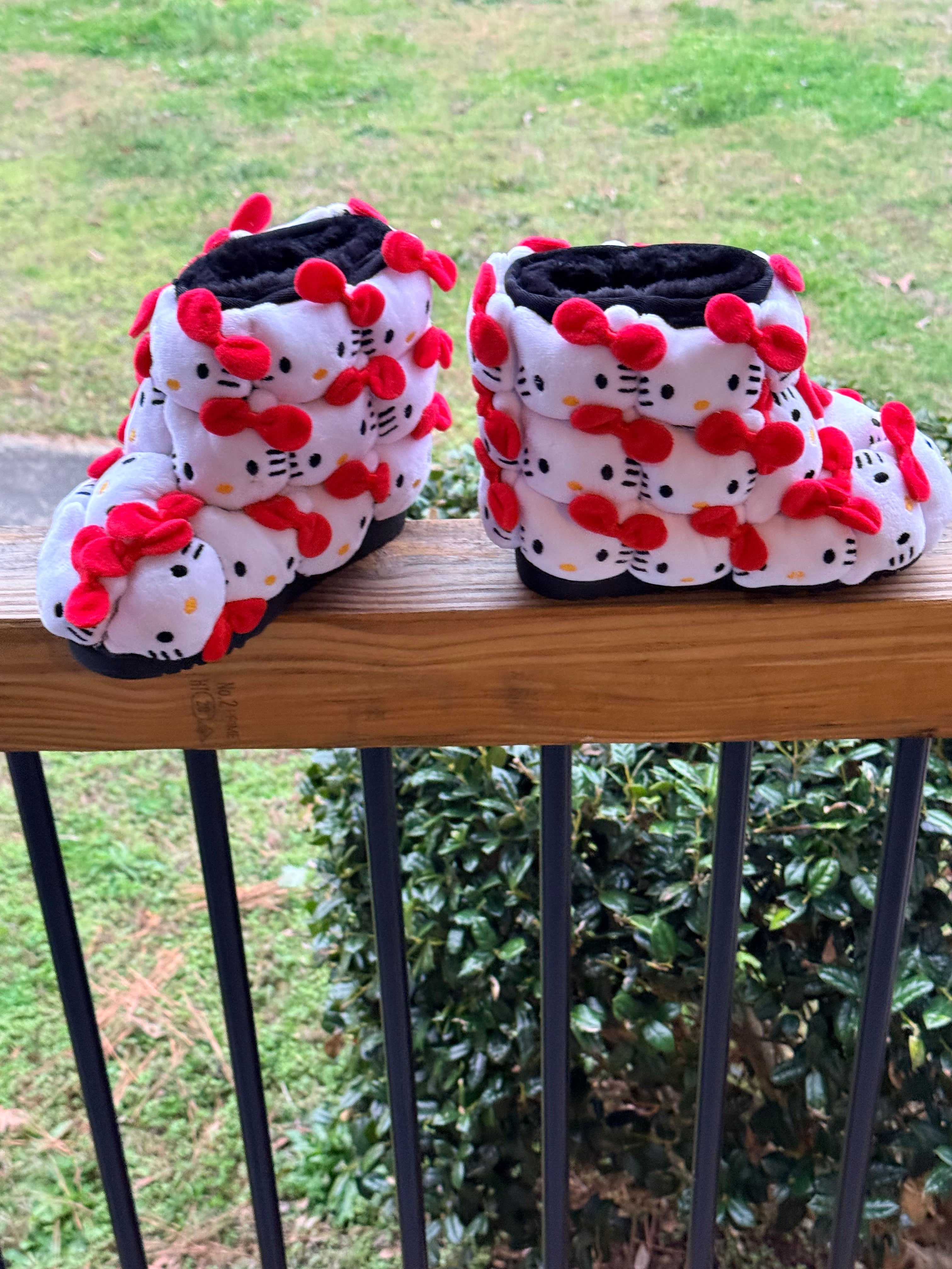 Children Red Hello Kitty Boots