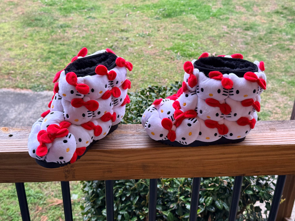 Children Red Hello Kitty Boots