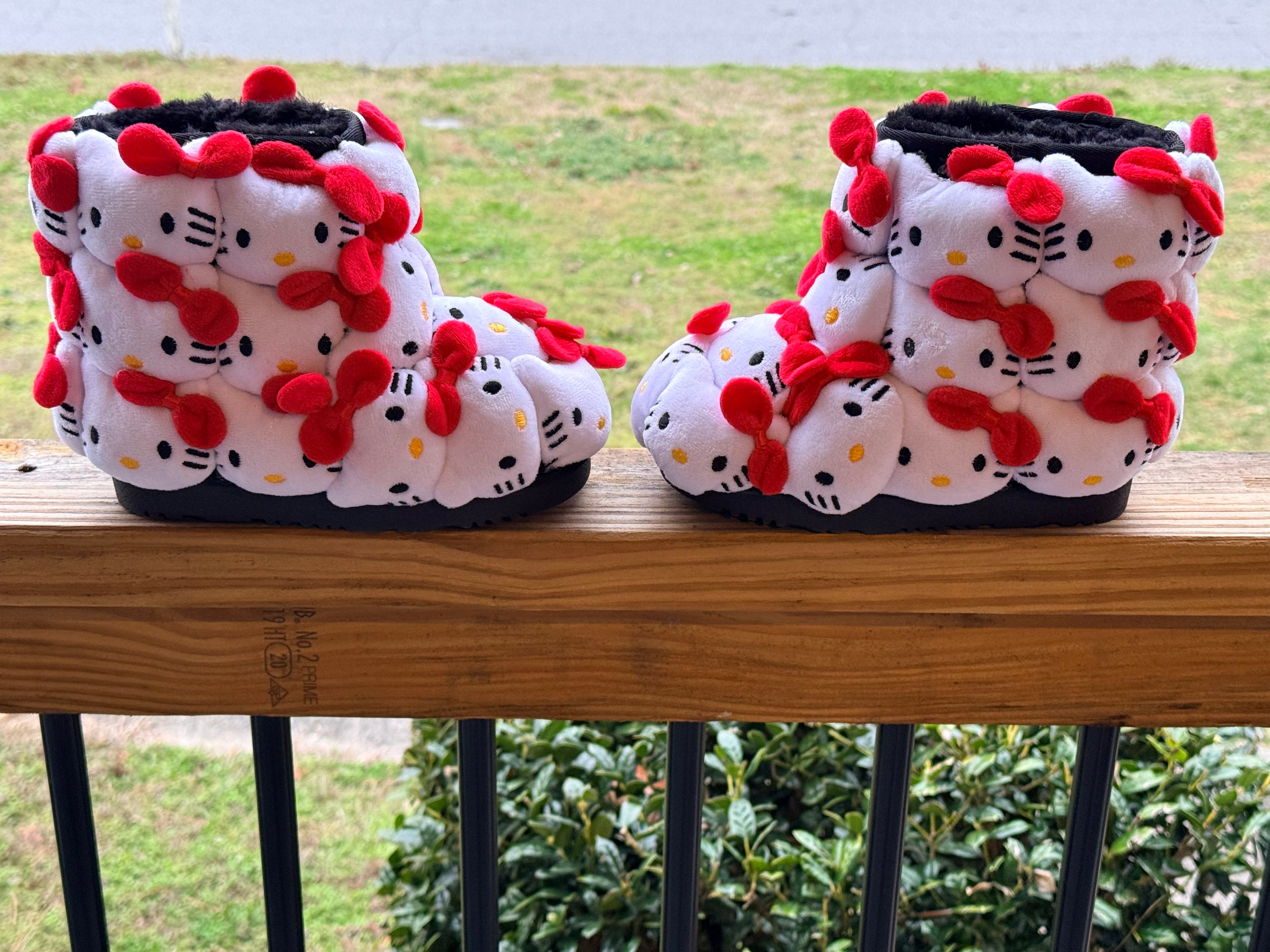 Children Red Hello Kitty Boots