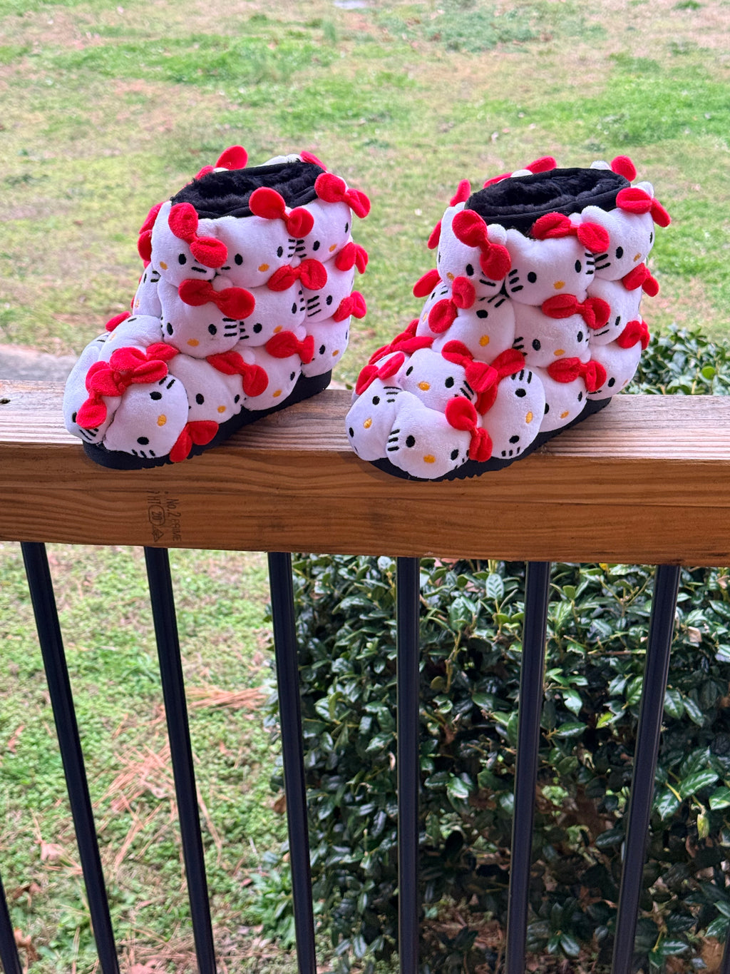 Children Red Hello Kitty Boots
