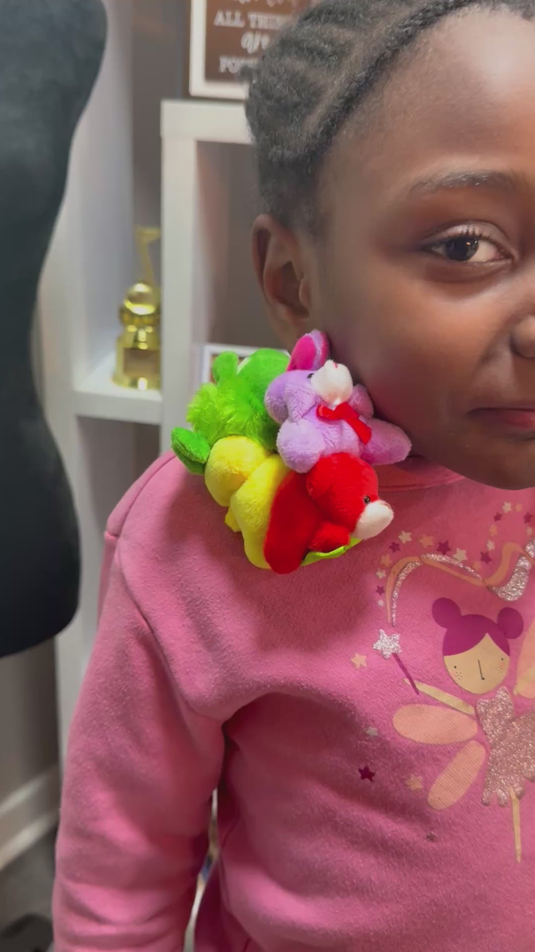 Teddy & Friends Hoop Earrings