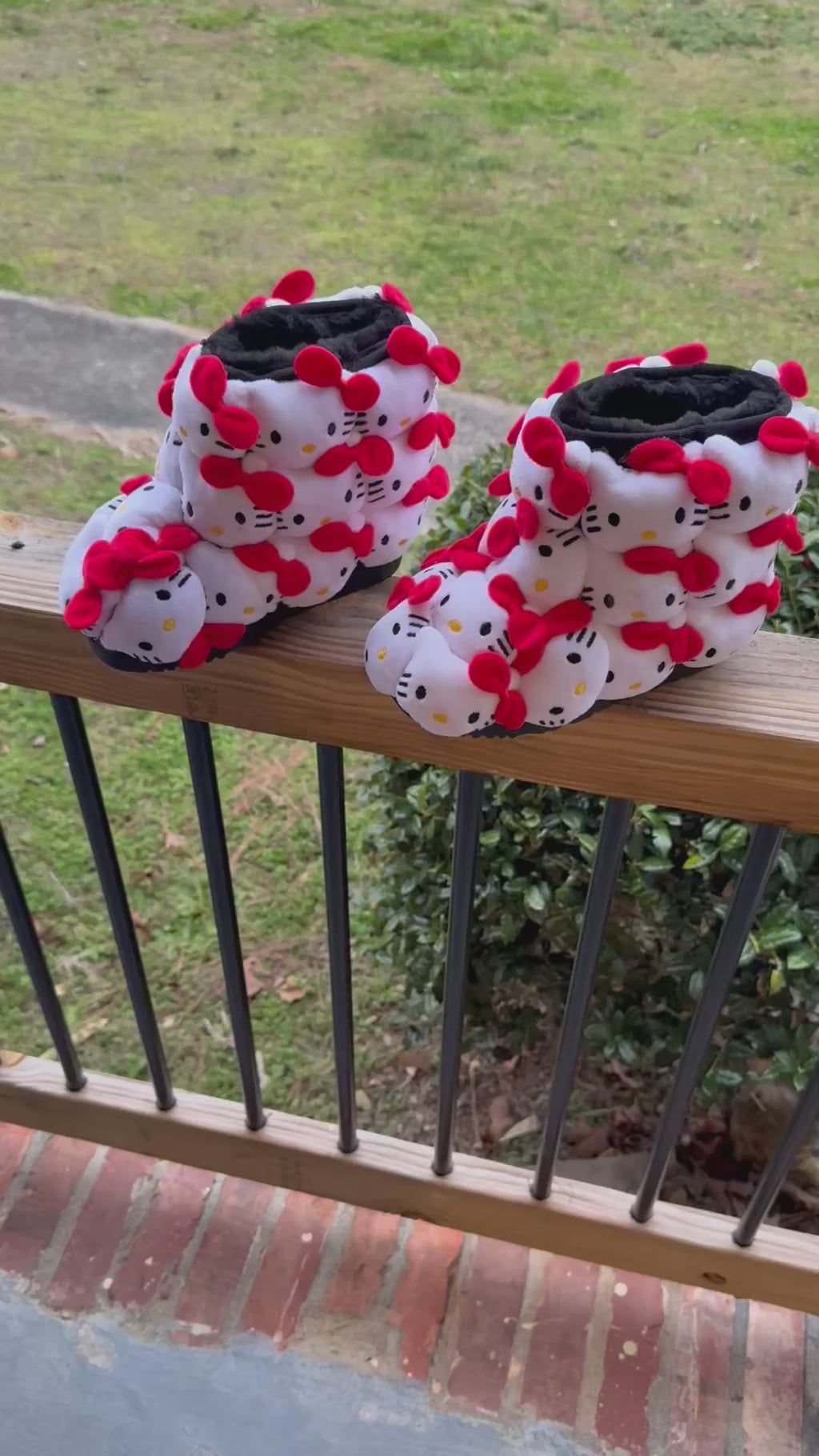 Children Red Hello Kitty Boots